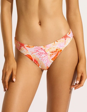 La Mer Hipster Bikini Pant - White Swim Womens - beachwear discount