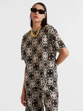 Lacey House Oversized T-Shirt Knitwear Womens - women's knitwear cheap