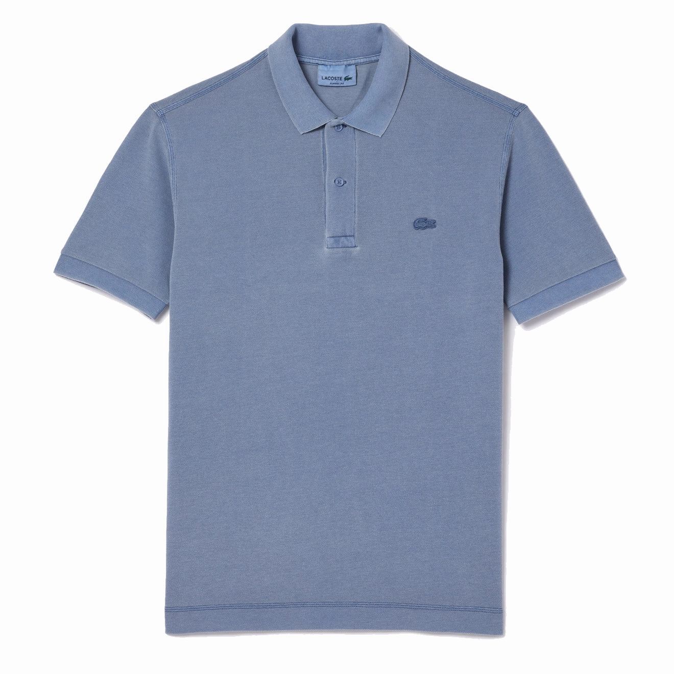 Lacoste Classic Fit Cotton Piqu Polo Shirt Eco Stonewash mens t-shirts outlet