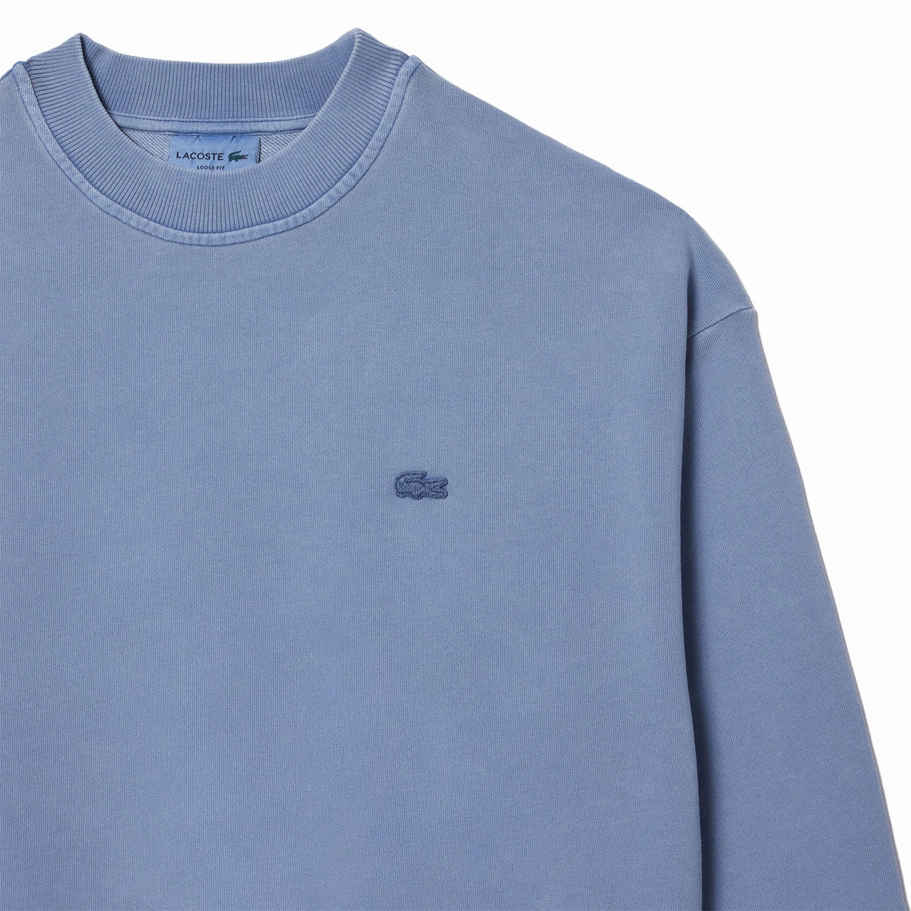 Lacoste Eco Dye Sweatshirt Eco Stonewash
