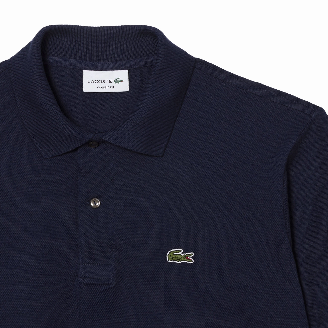Lacoste Original L.12.12 Petit Pique Cotton Polo Shirt Midnight Blue