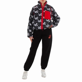 Lacoste  Printed Reversible Pique Fabric Track Pants womens lounge pants clearance
