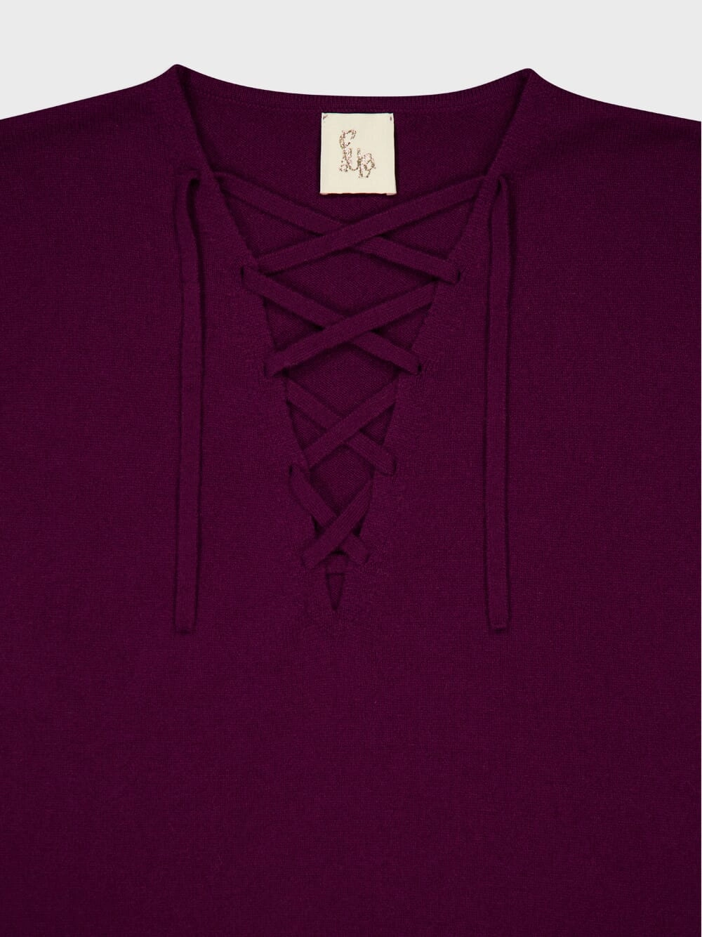 Lactarius Italian Plum Cashmere Jumper
