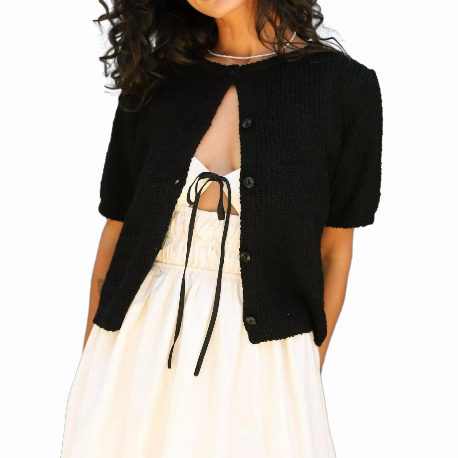 Laura Cardigan In Black