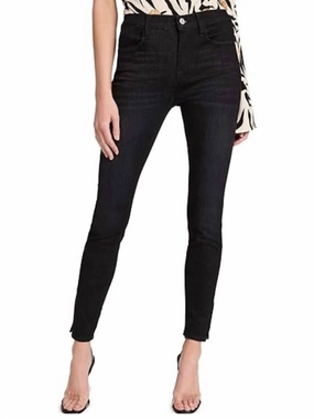 Le High Skinny Jeans In Black Bottoms Womens outlet online store
