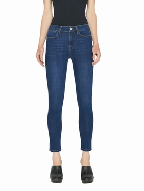 Le High Skinny Outseam Slit Jean In Majesty Bottoms Womens outlet online store
