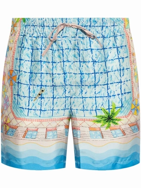 Le Plongeon Silk Shorts cheap mens pants online