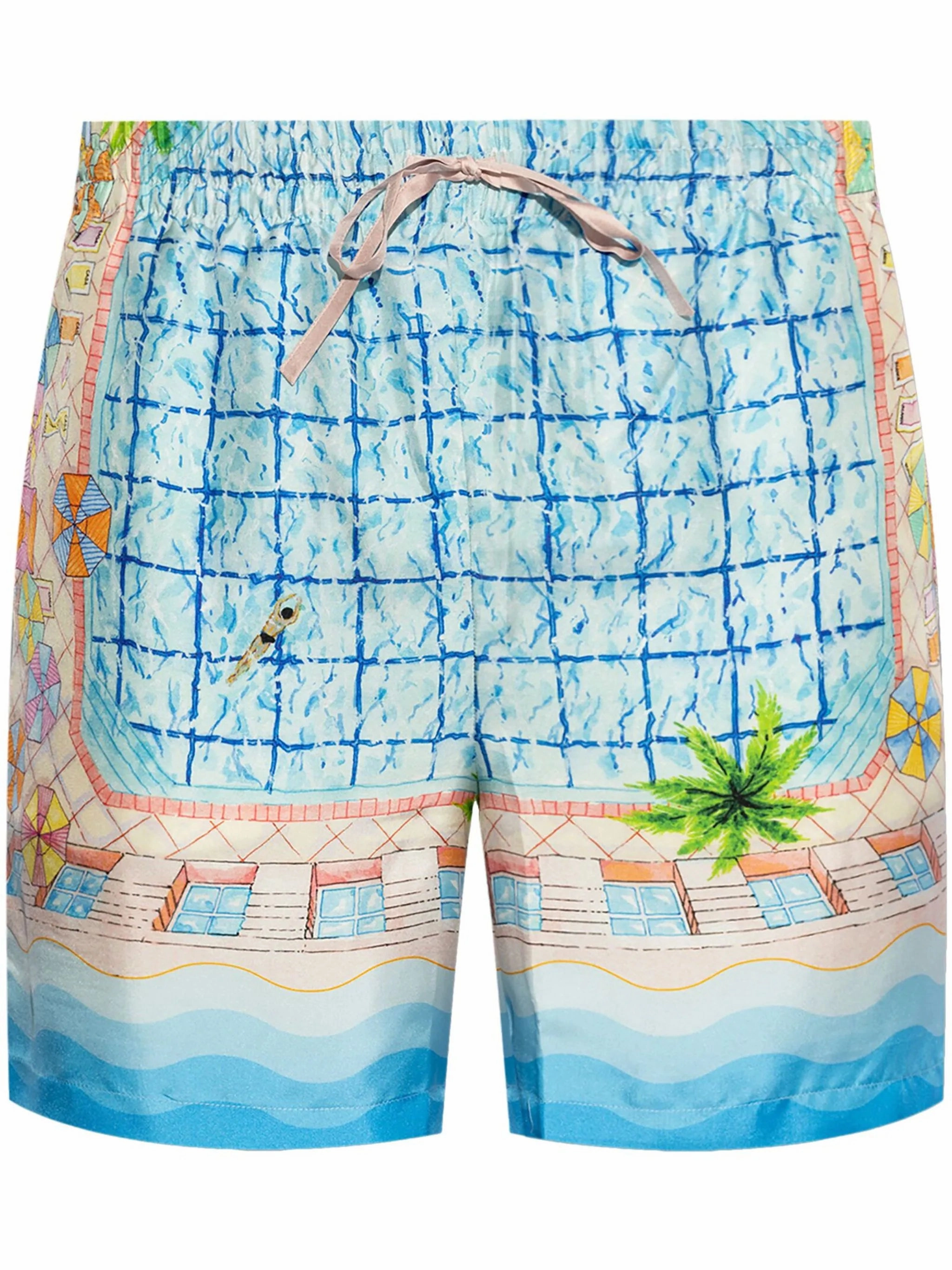 Le Plongeon Silk Shorts cheap mens pants online