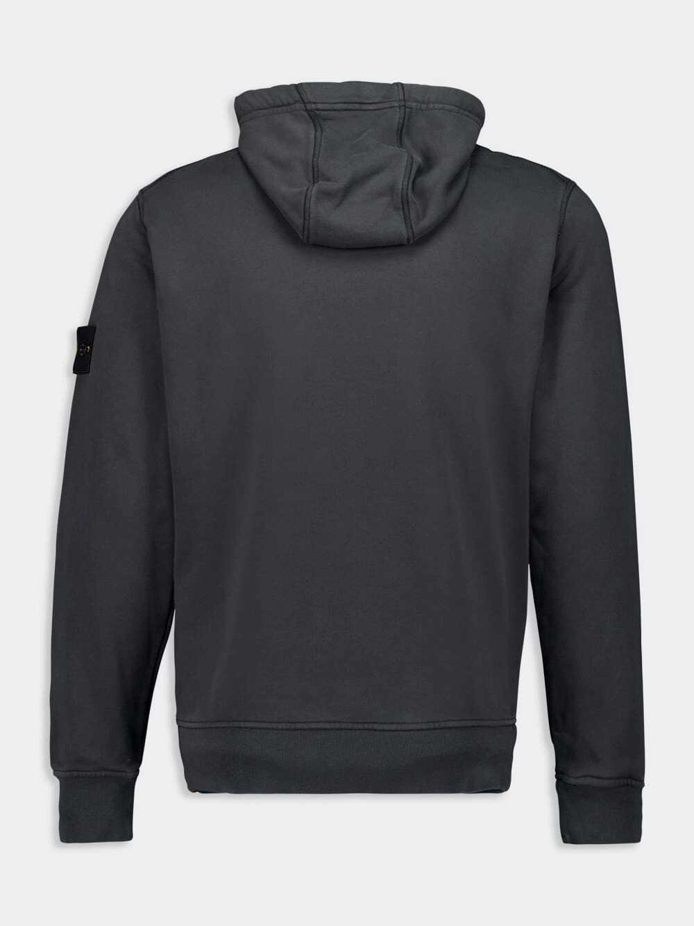 Lead Grey Hooded Sweatshirt with Pouch Pocket