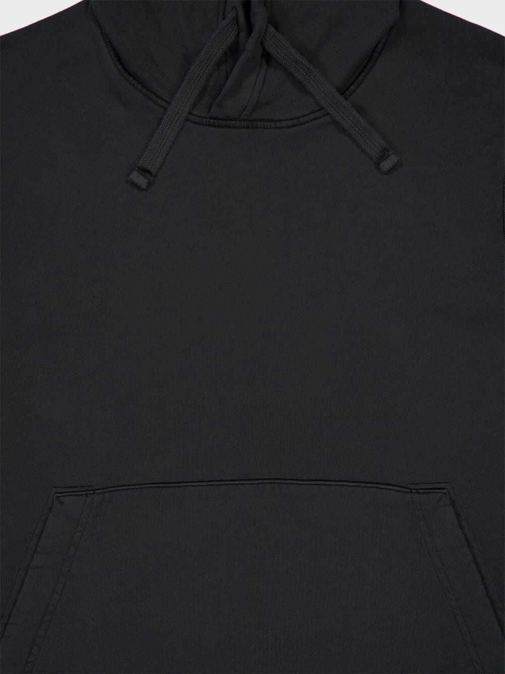 Lead Grey Hooded Sweatshirt with Pouch Pocket