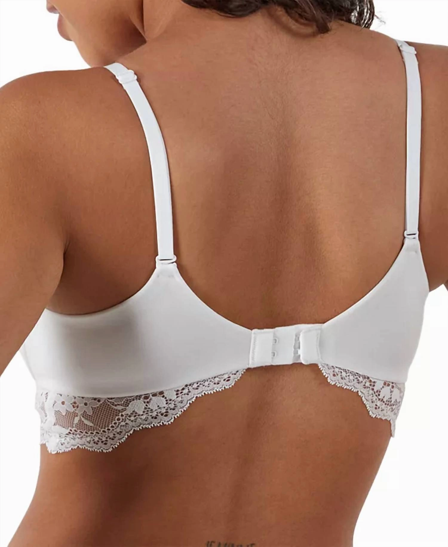 Lift Wireless Bra In White