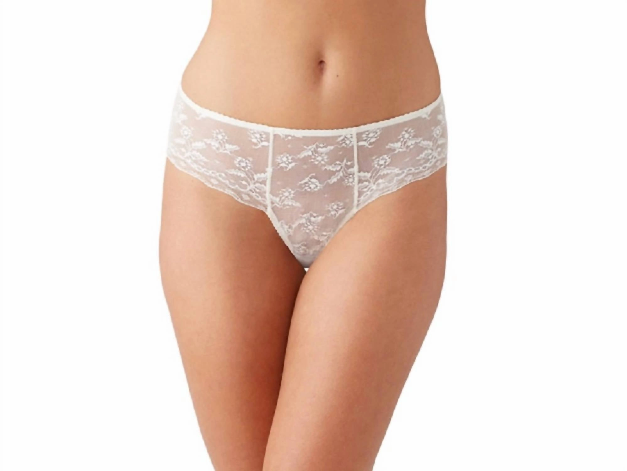 Lifted In Luxury Hipster Panty In Egret