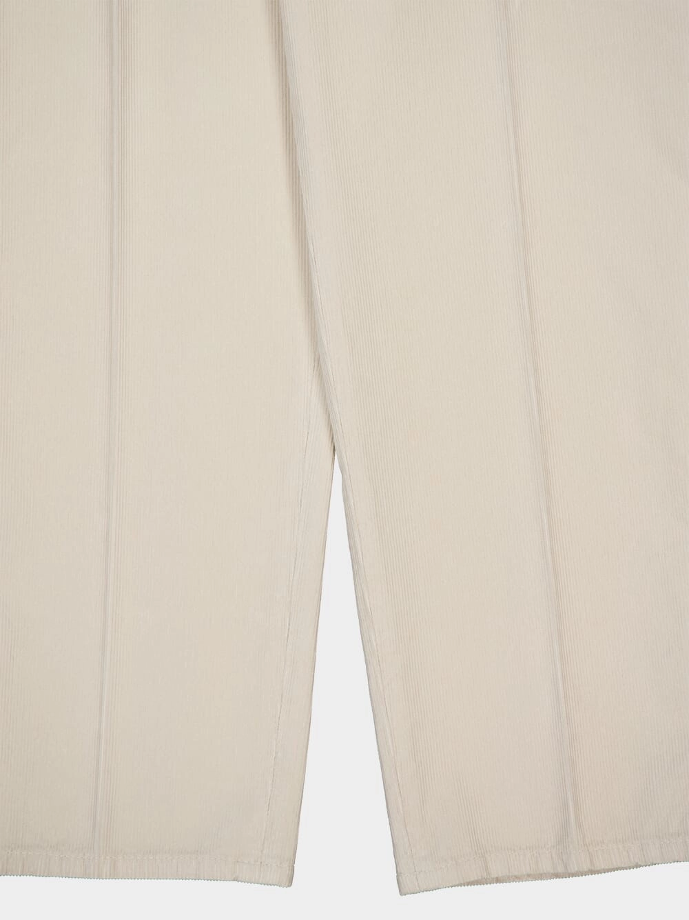 Light Beige Corduroy Trousers
