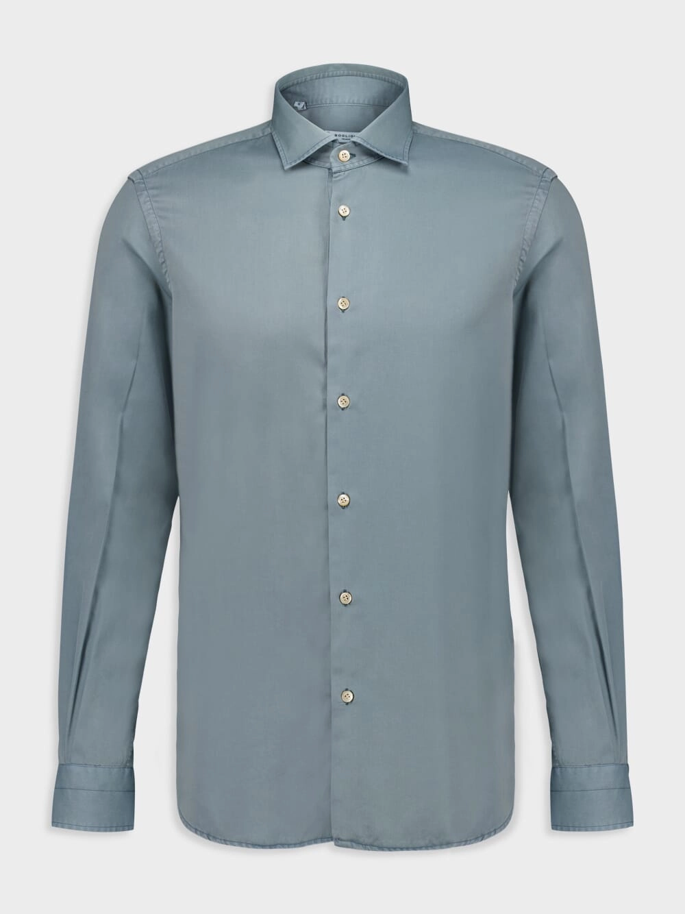 Light Blue Lyocell Button-Up Shirt Suits Mens - men's suits outlet