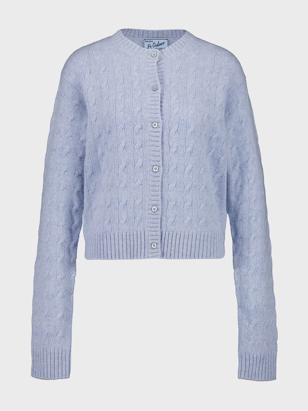 Light Blue Re-Cashmere Cardigan Knitwear Womens - women's knitwear cheap