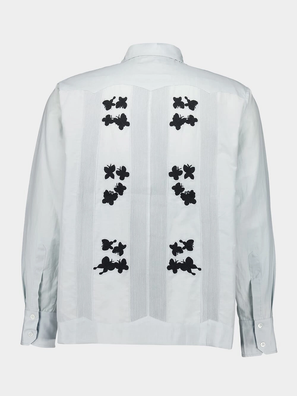 Light Blue Secret Embroidered Shirt
