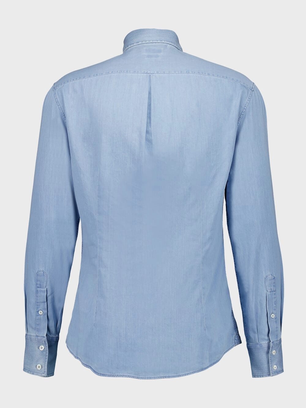 Light Blue Slim Fit Denim Shirt