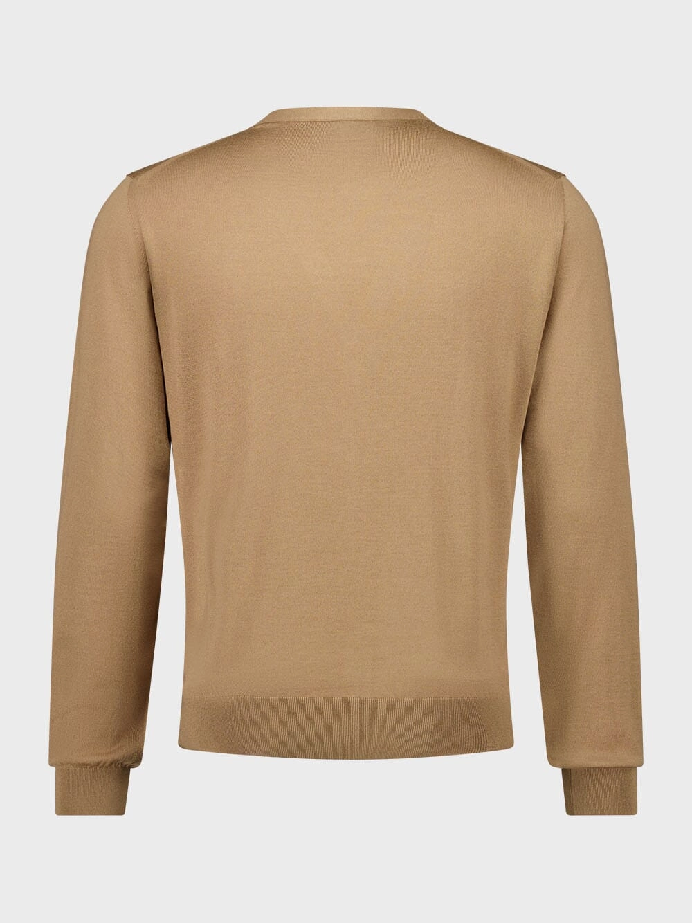 Light Brown Wool Cardigan