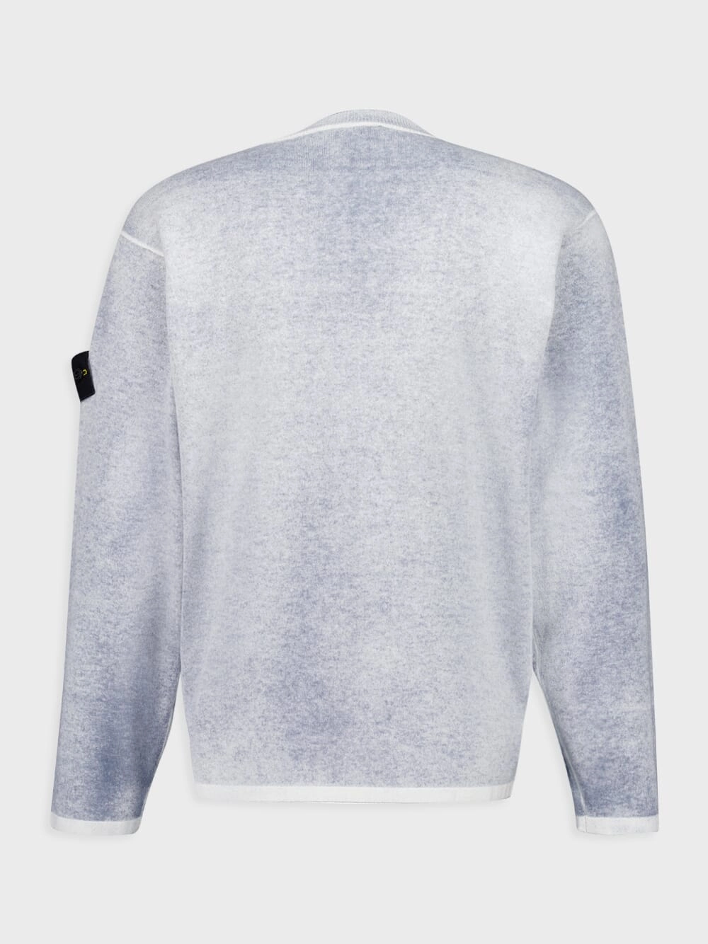 Light Grey Hand Light Organic Cotton Crewneck Jumper