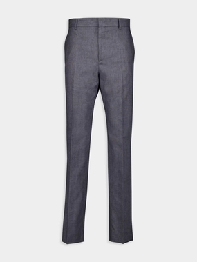 Light Grey Linen Trousers Suits Mens - men's suits outlet