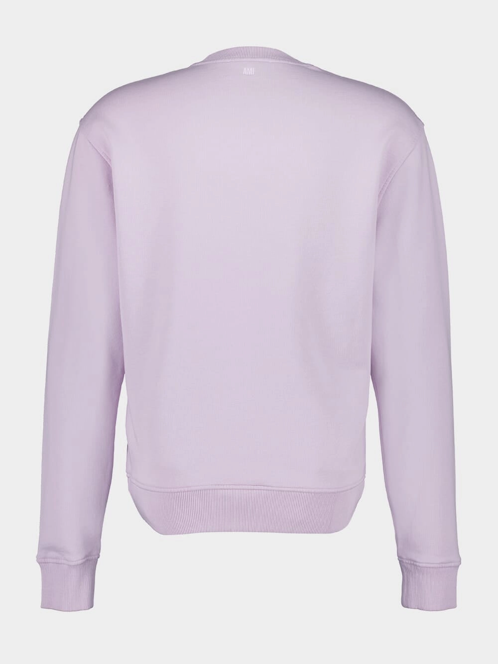 Lilac Cotton Embroidery Sweatshirt