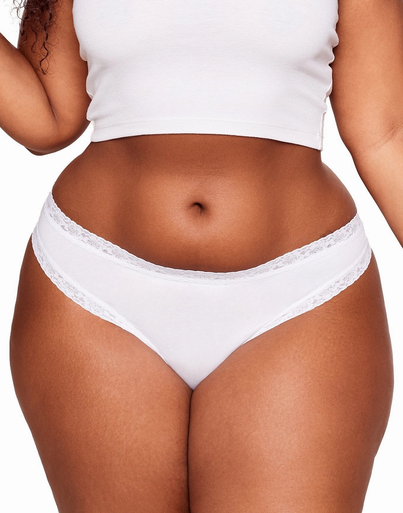 Lili Women's Plus-Size Thong Panty