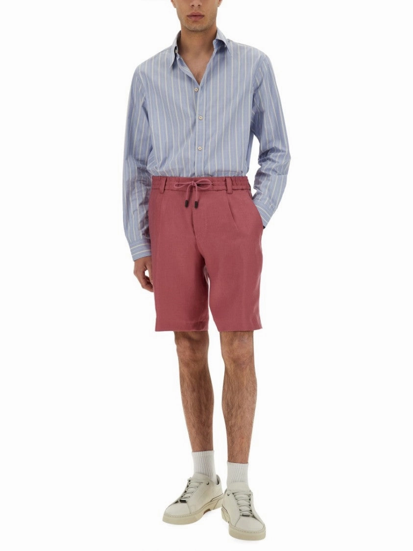 Linen Relaxed Fit Shorts