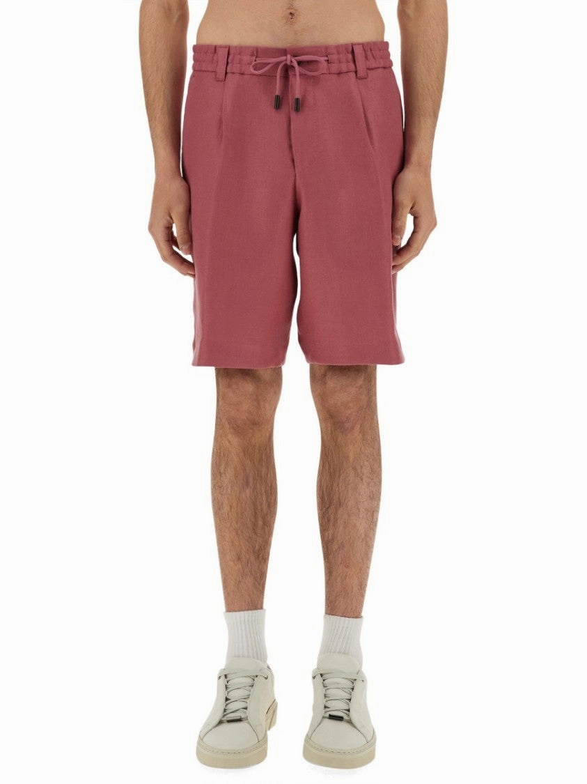 Linen Relaxed Fit Shorts
