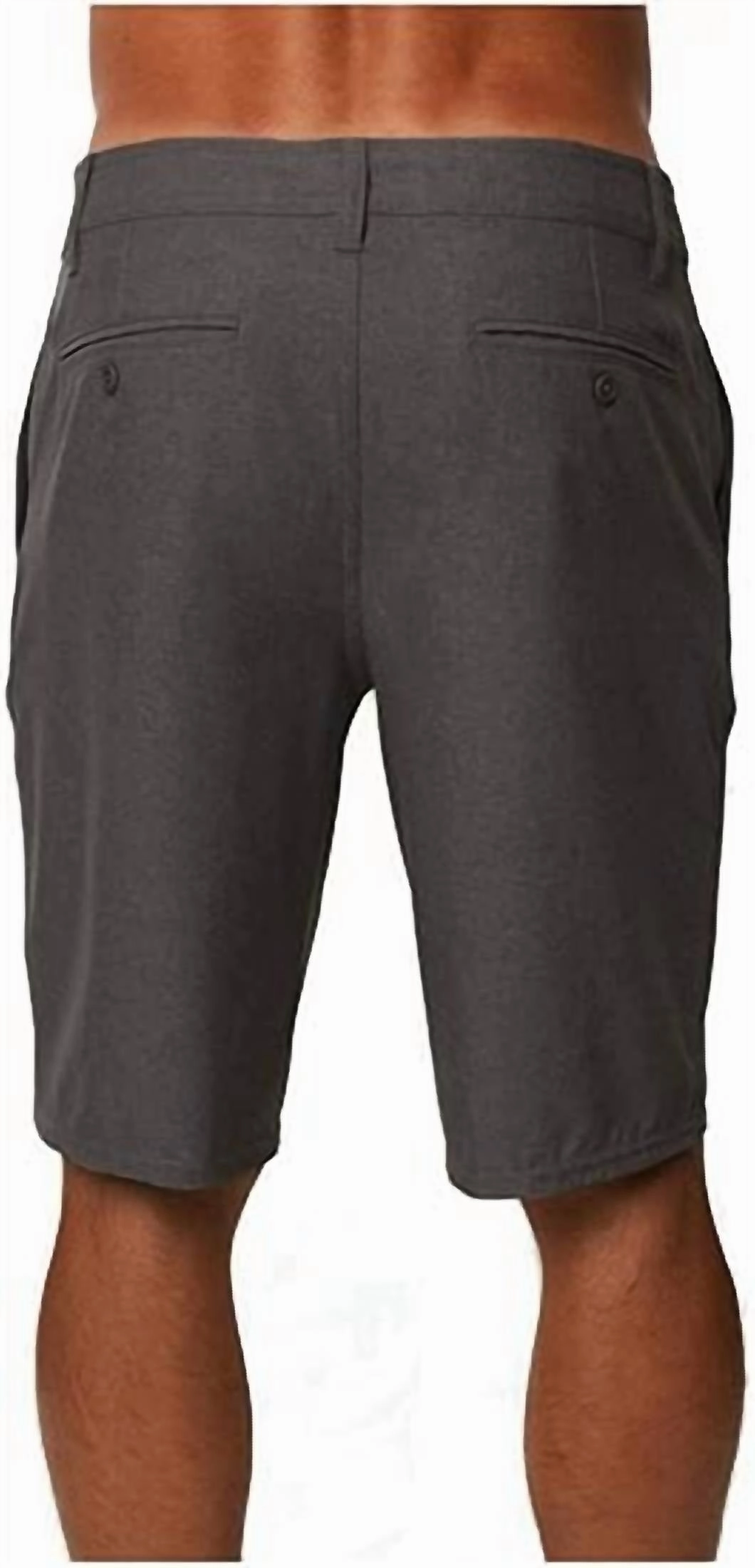 Loaded Heather Hybrid Shorts In Dch