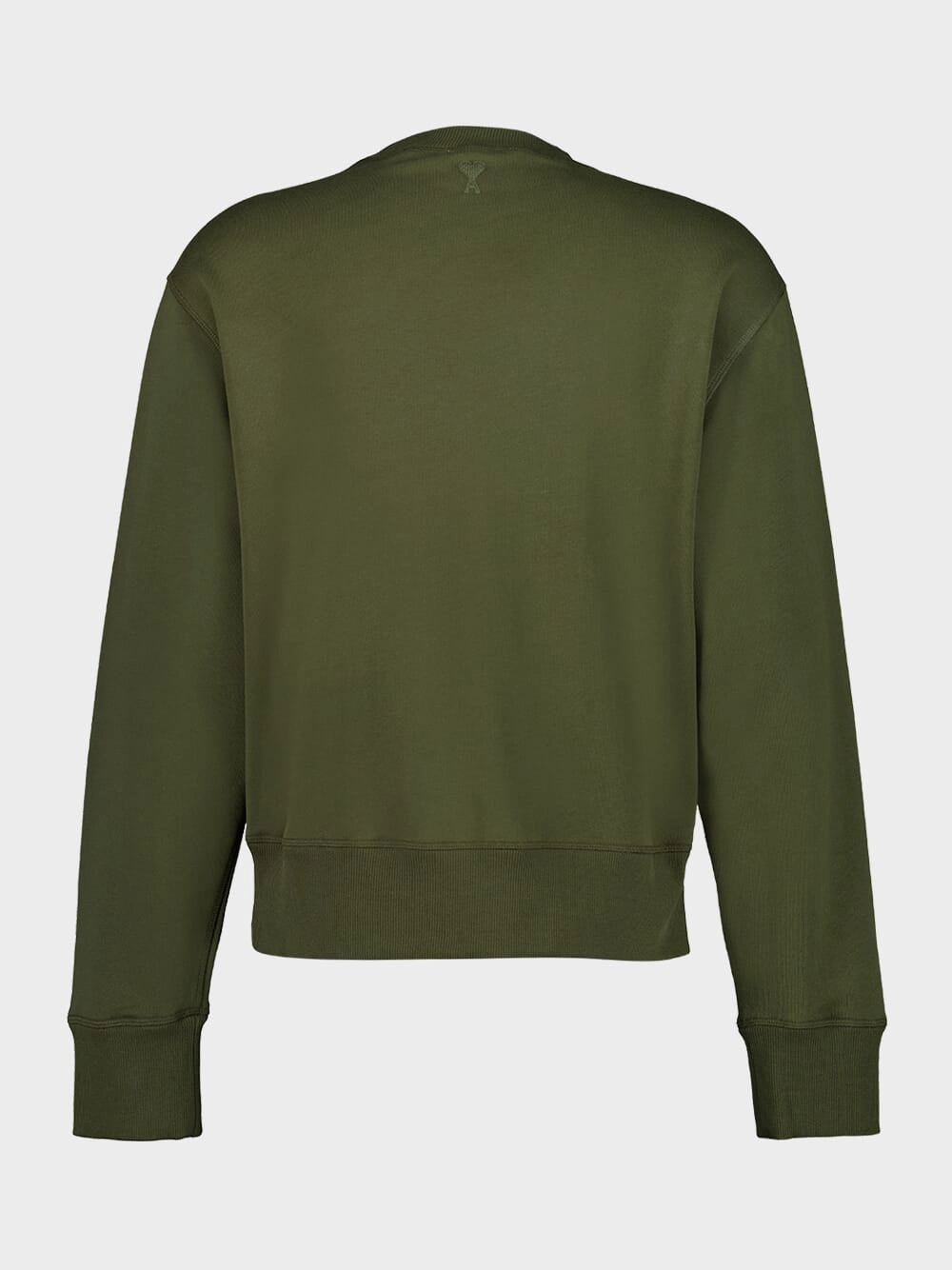 Loden Green Cotton Sweatshirt