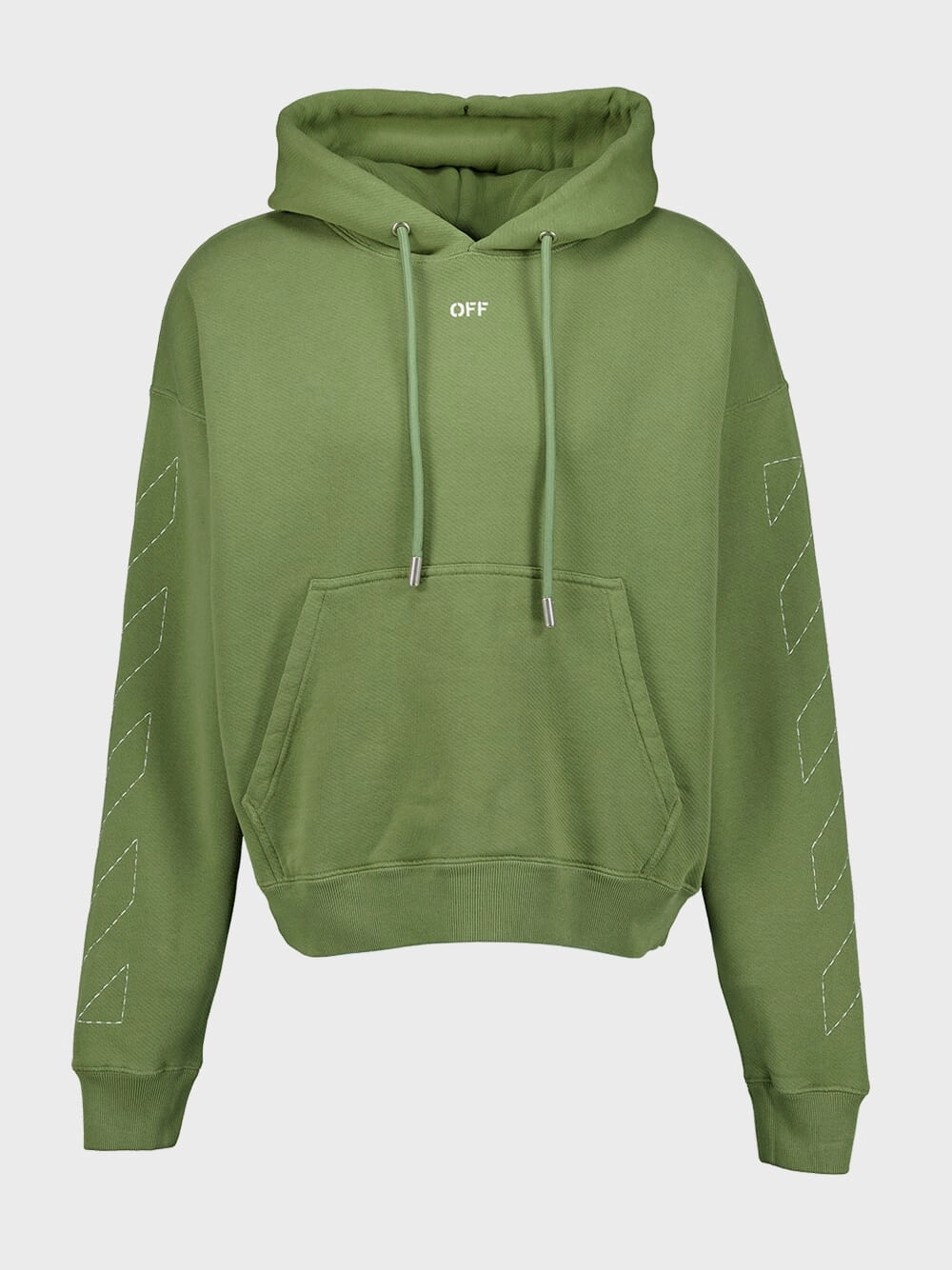 Logo-Embroidered Cotton-Blend Hoodie Tops Mens - thermal tops