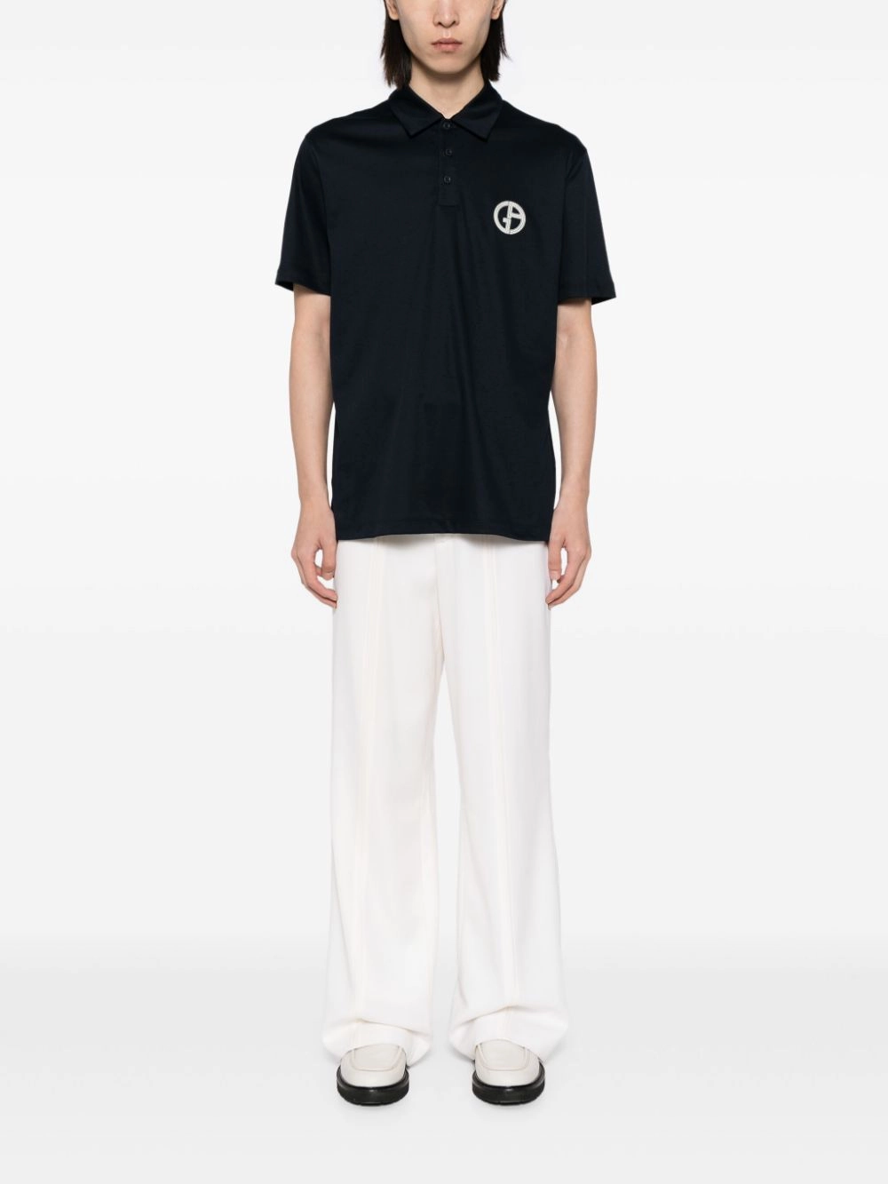 Logo-Embroidered Cotton Polo Shirt