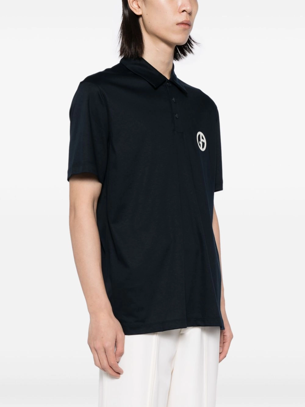 Logo-Embroidered Cotton Polo Shirt
