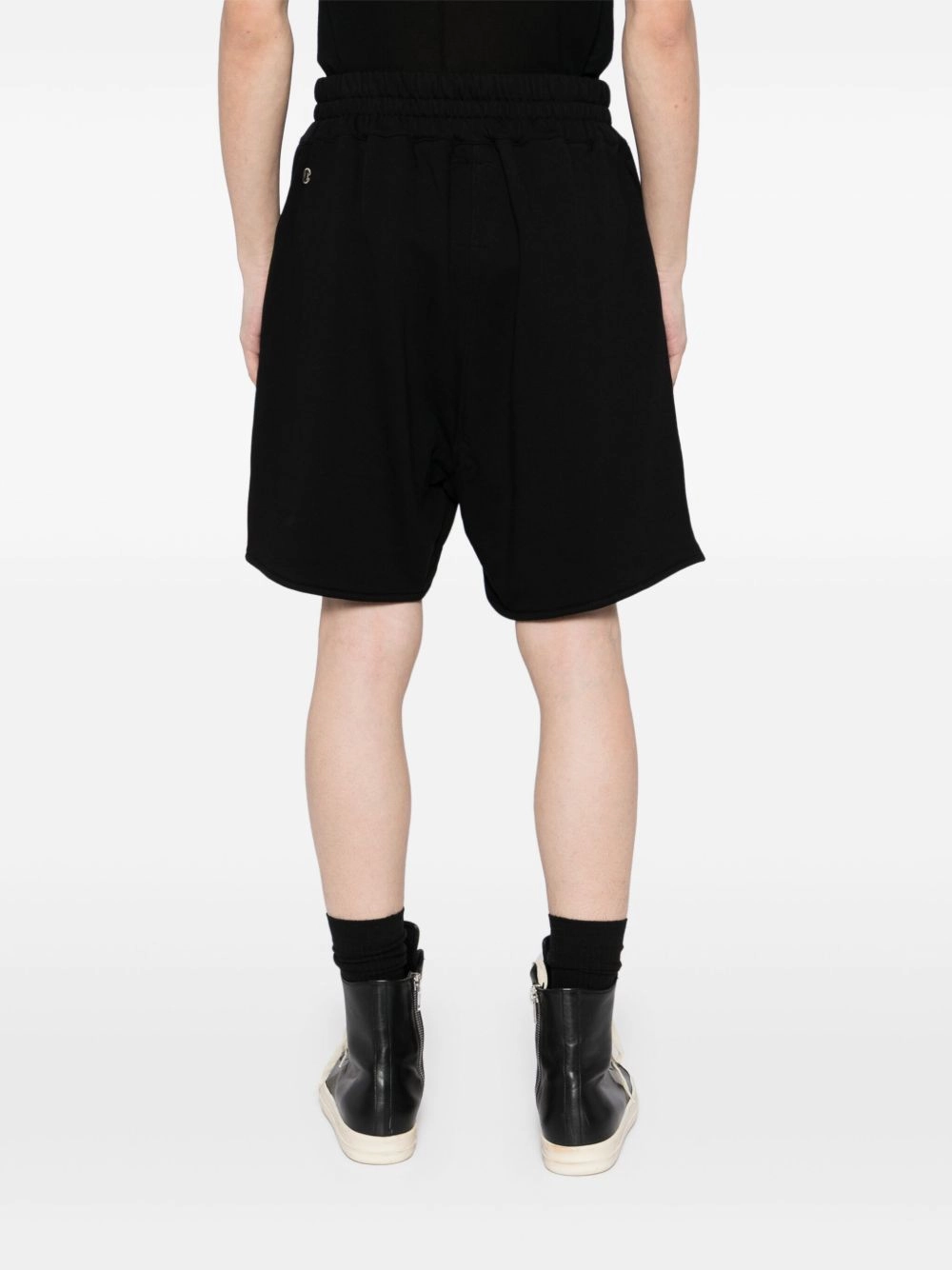 Logo-Embroidered Drop-Crotch Shorts