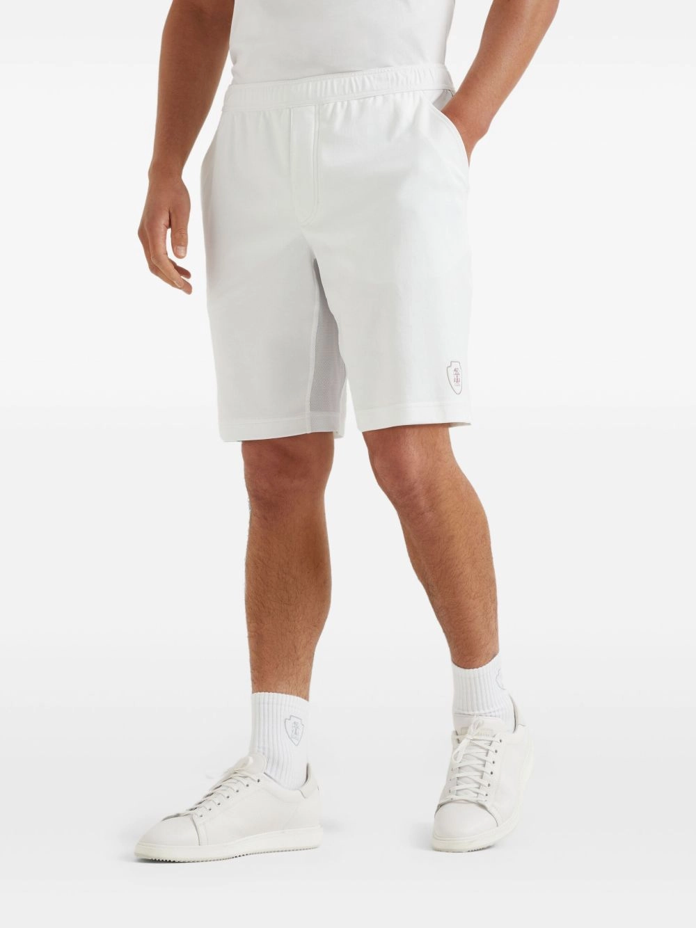 Logo-Embroidered Shorts