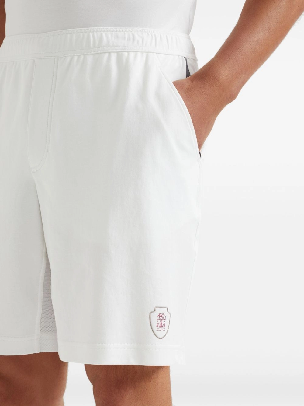 Logo-Embroidered Shorts