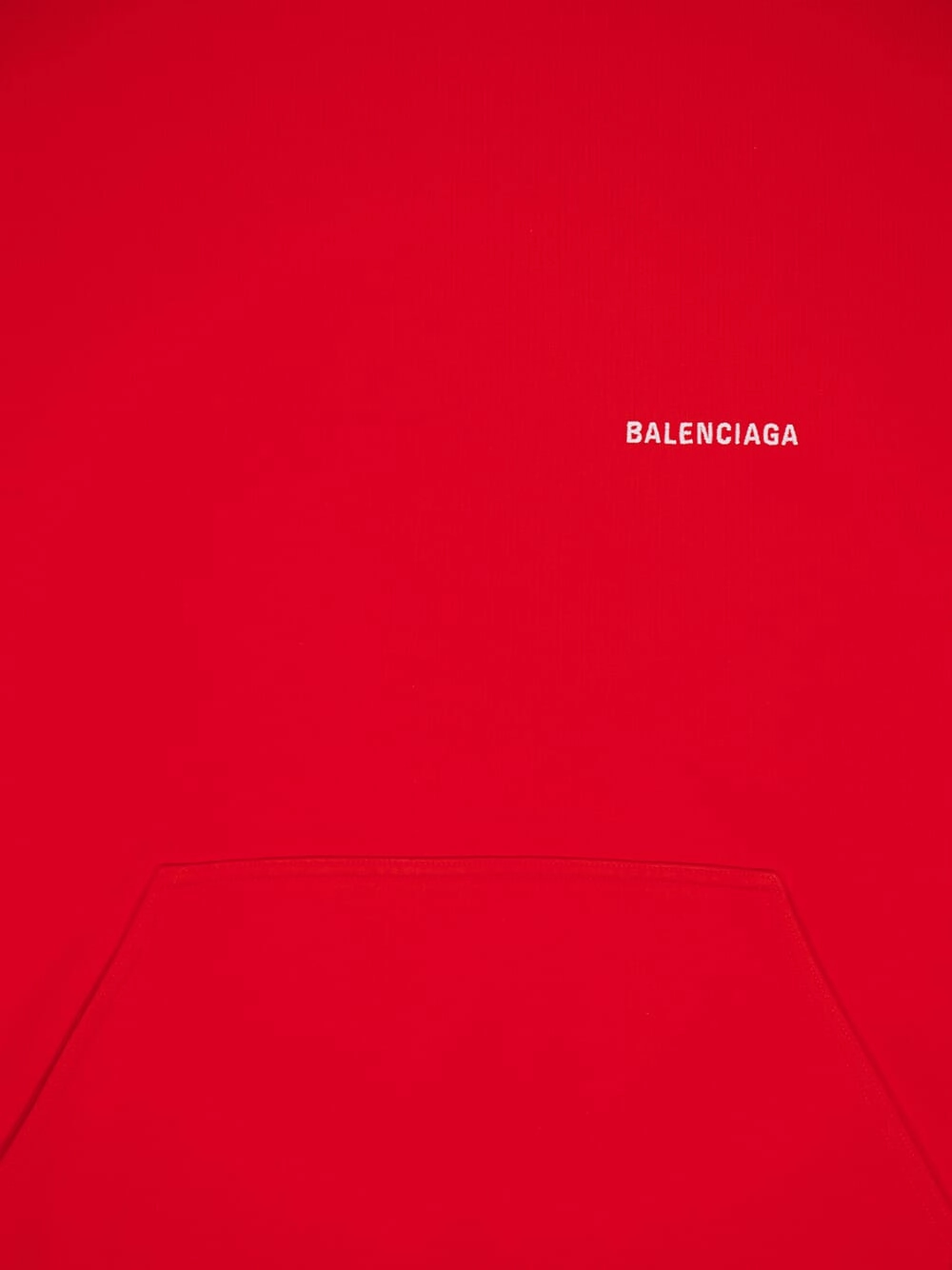 Logo Hoodie in Red