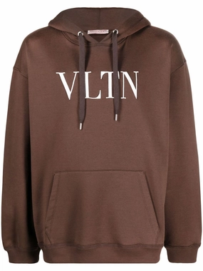 Logo Hoodie Tops Mens - thermal tops