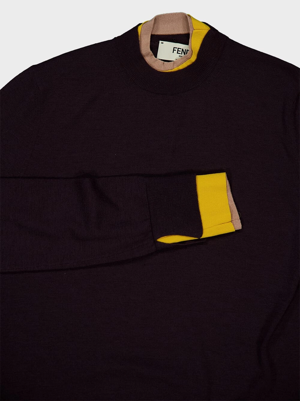 Logo Jacquard Wool-Blend Jumper