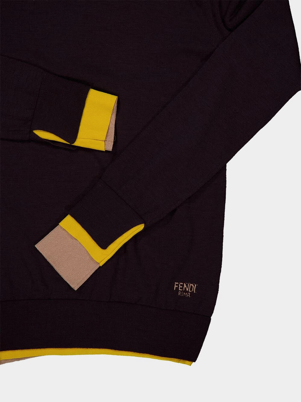 Logo Jacquard Wool-Blend Jumper
