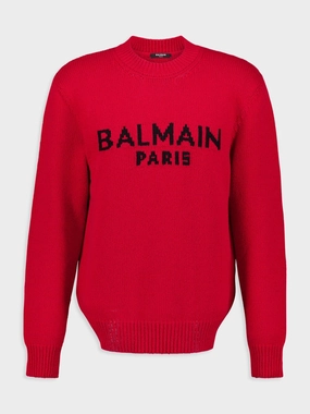 Logo Merino Wool Jumper Knitwear Mens - men's sweaters sale