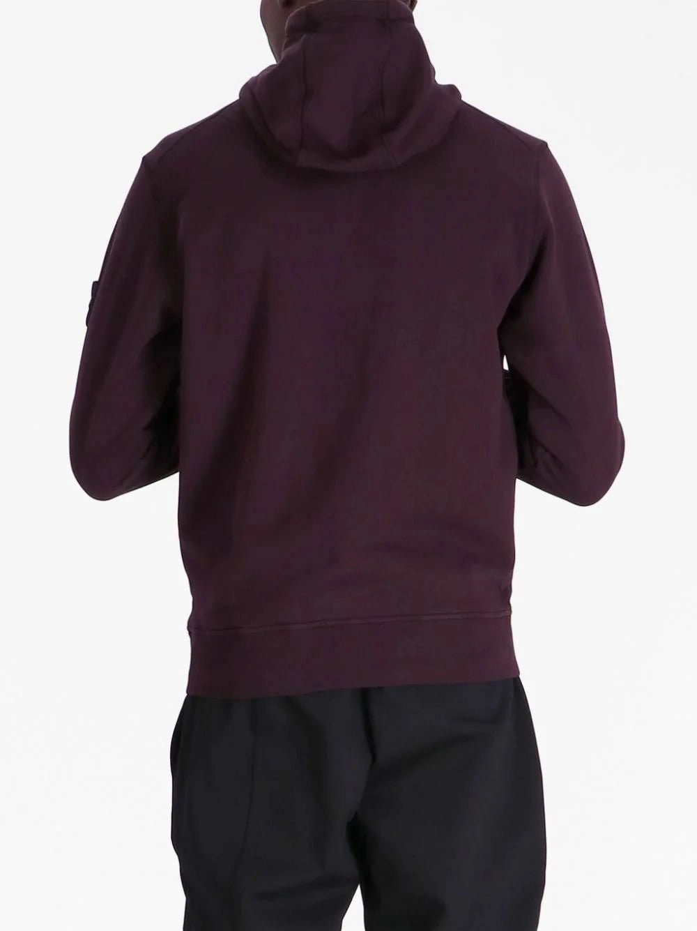 Logo-Patch Cotton Hoodie