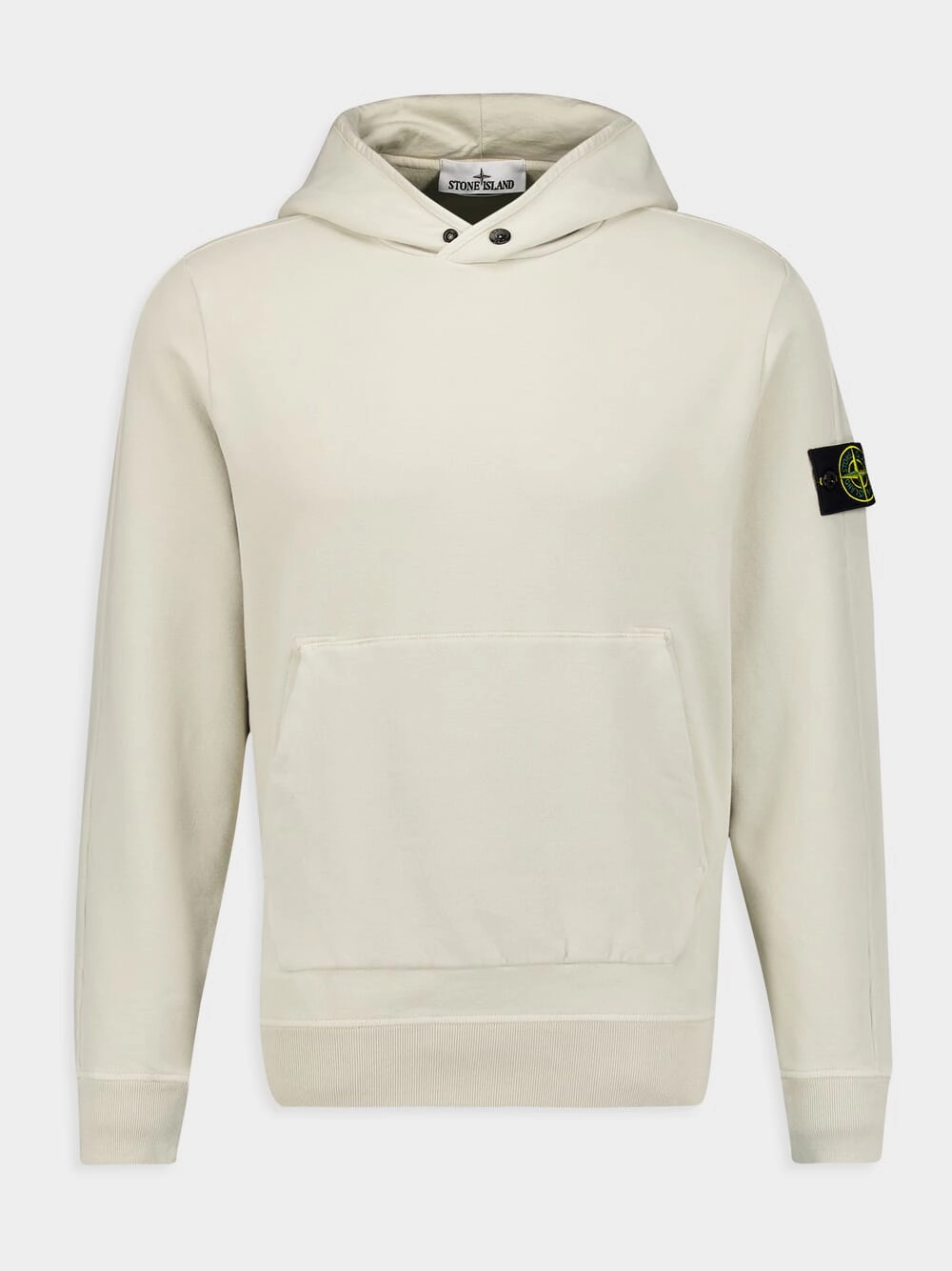 Logo-Patch Cotton Hoodie Tops Mens - thermal tops