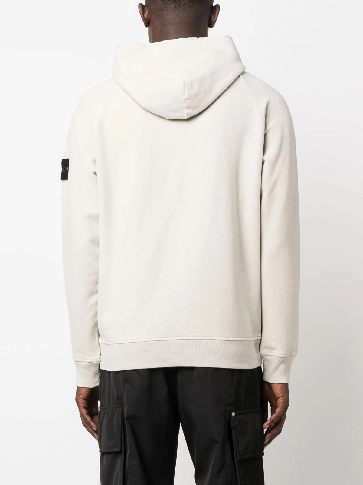 Logo-Patch Cotton Hoodie