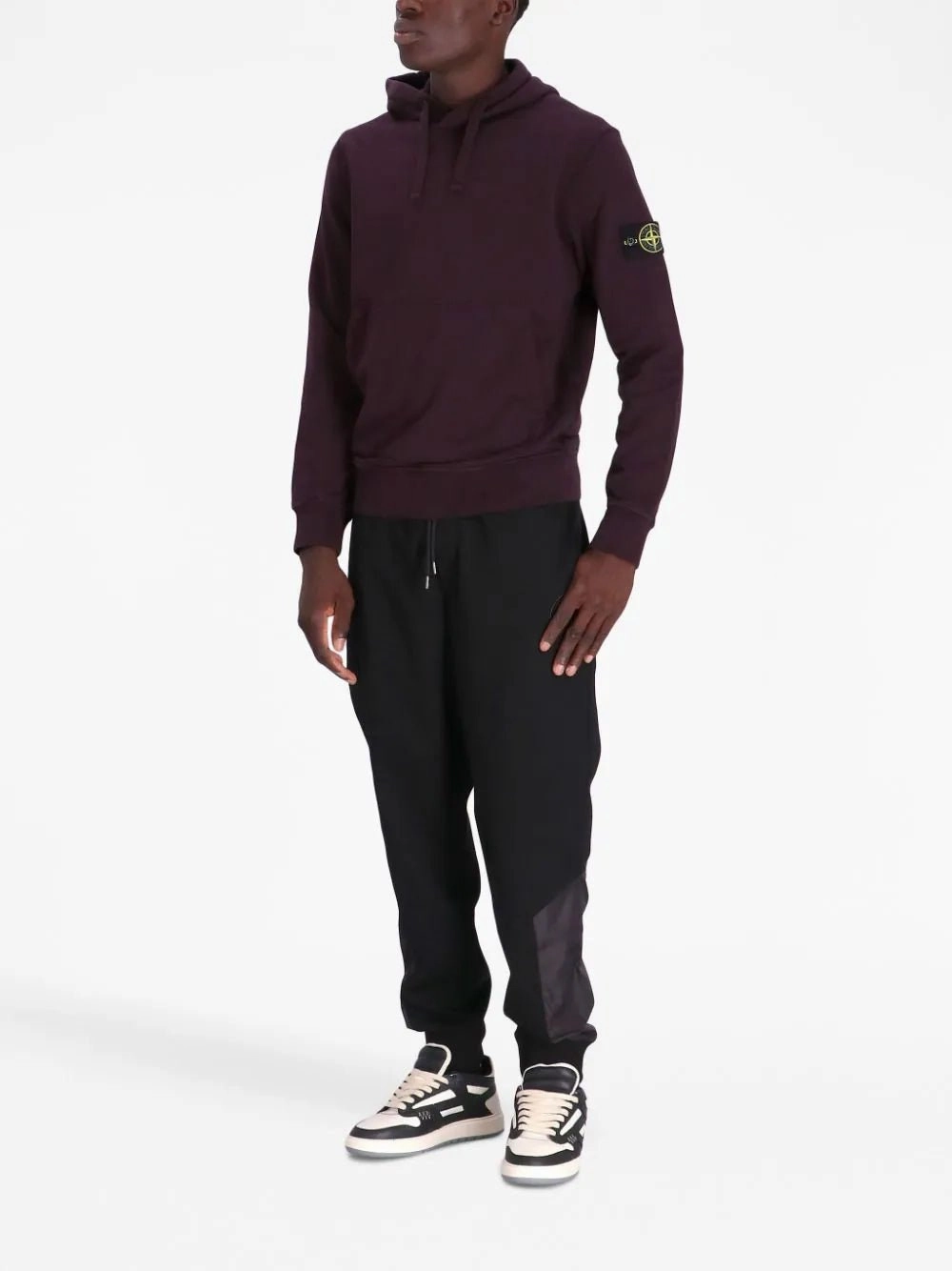 Logo-Patch Cotton Hoodie