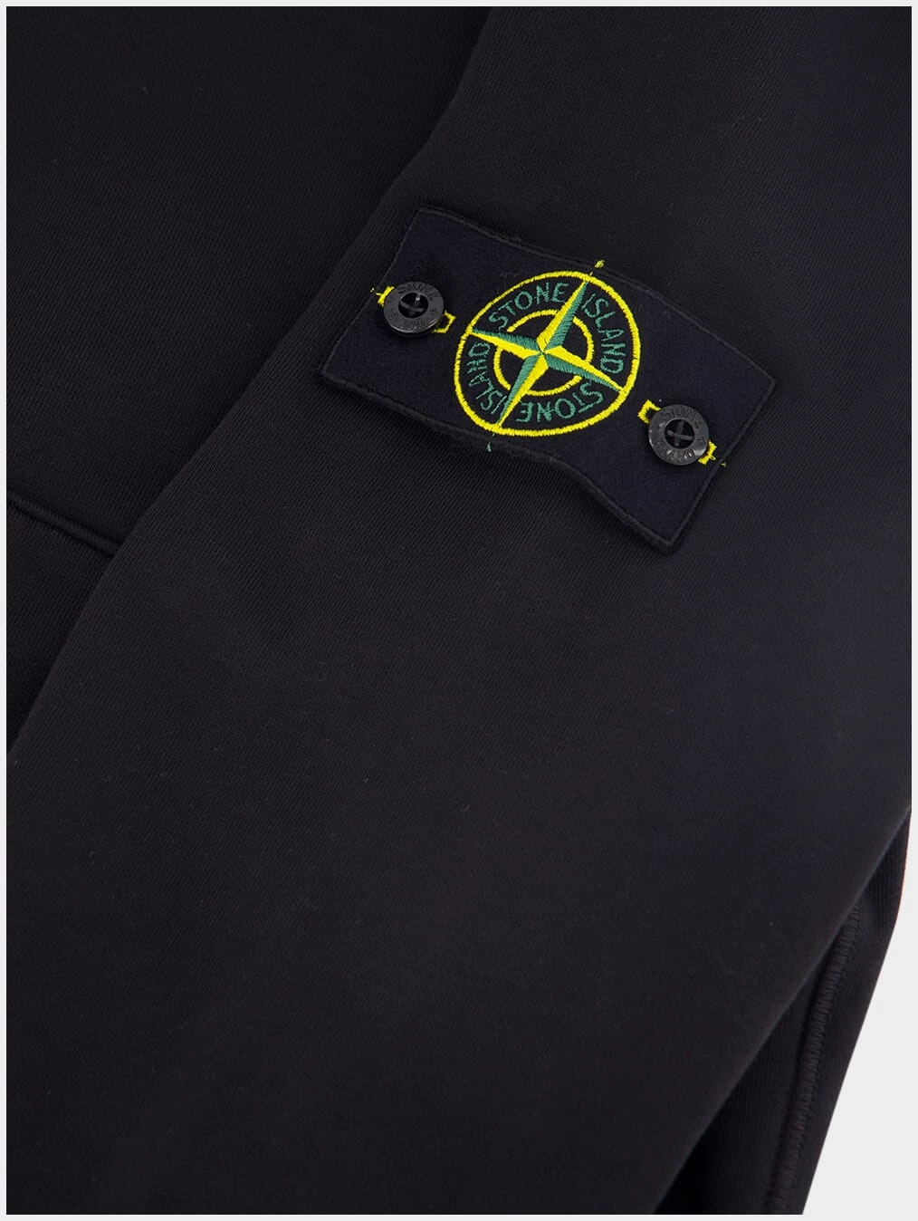 Logo-Patch Cotton Hoodie