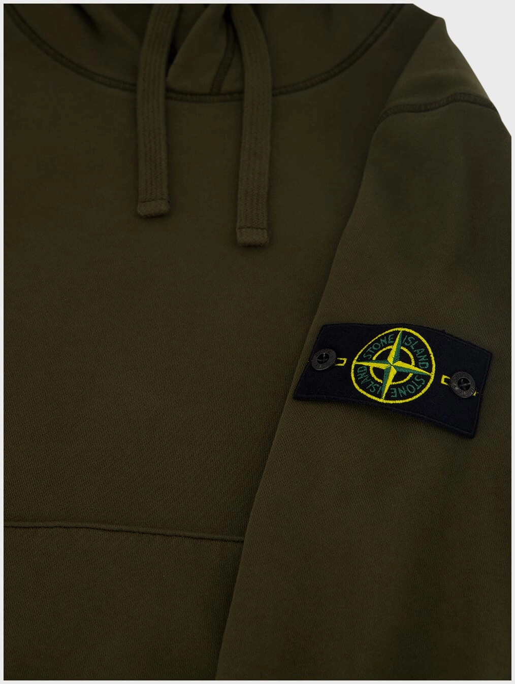 Logo-Patch Cotton Hoodie