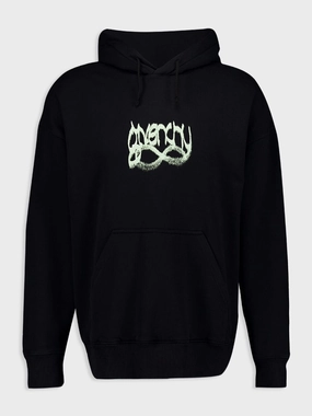 Logo-Print Cotton Hoodie Tops Mens - thermal tops