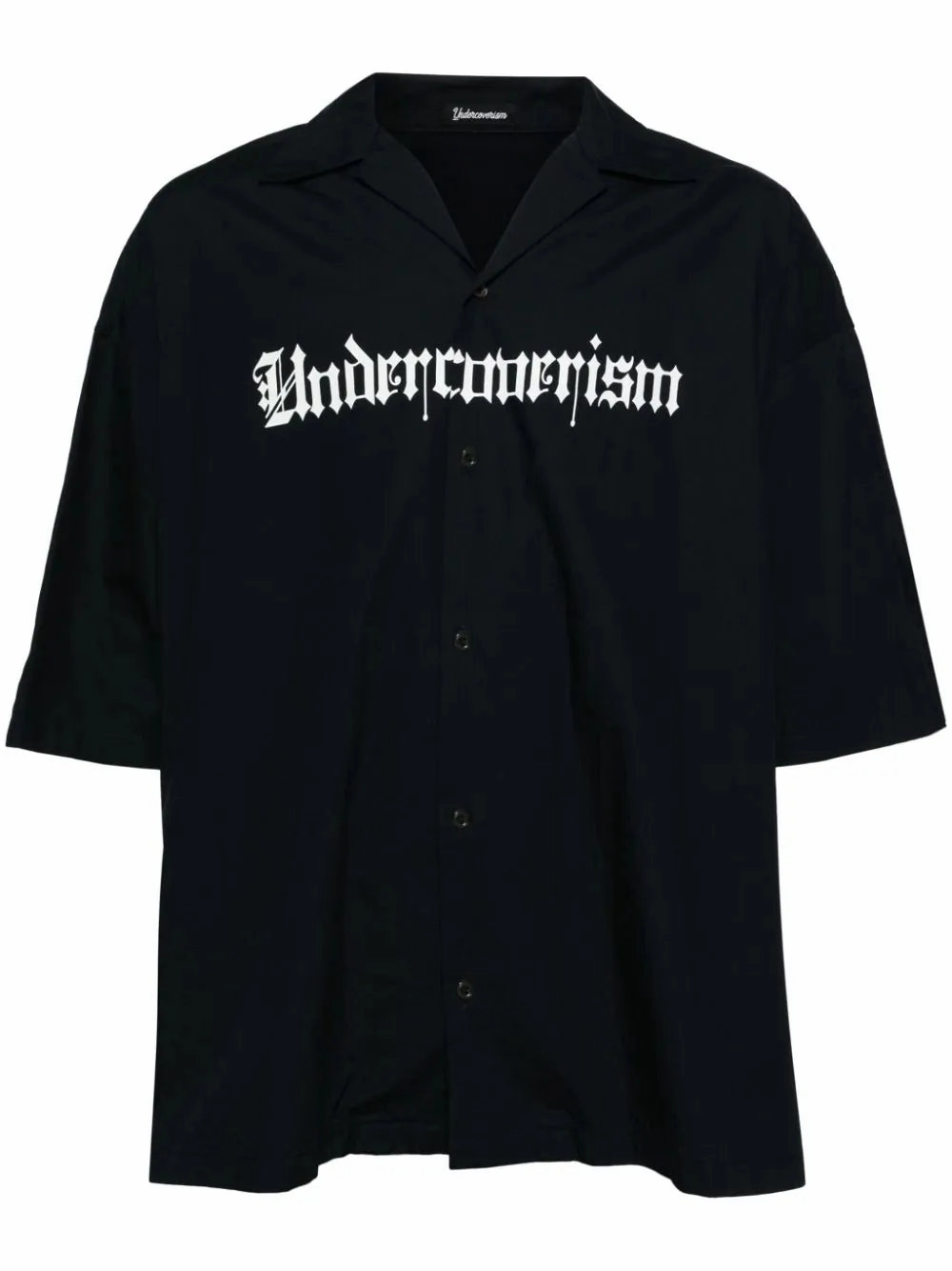 Logo-Print Cotton Shirt