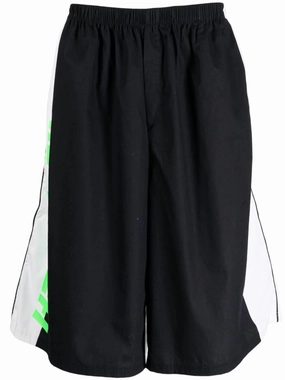 Logo-Print Cotton Track Shorts cheap mens pants online